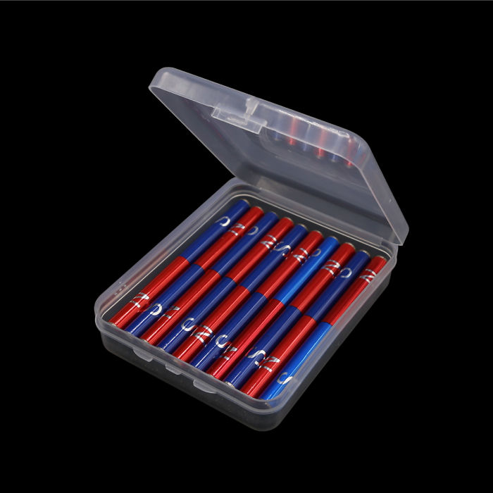 알니코 긴 원기둥 막대자석 / ( 100mm - 10개 - 스폰지.케이스부 ) 54,660원