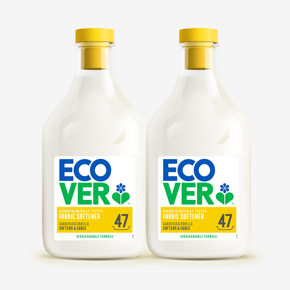 에코버 섬유유연제 치자꽃&바닐라, 1430ml, 2개 31,900원