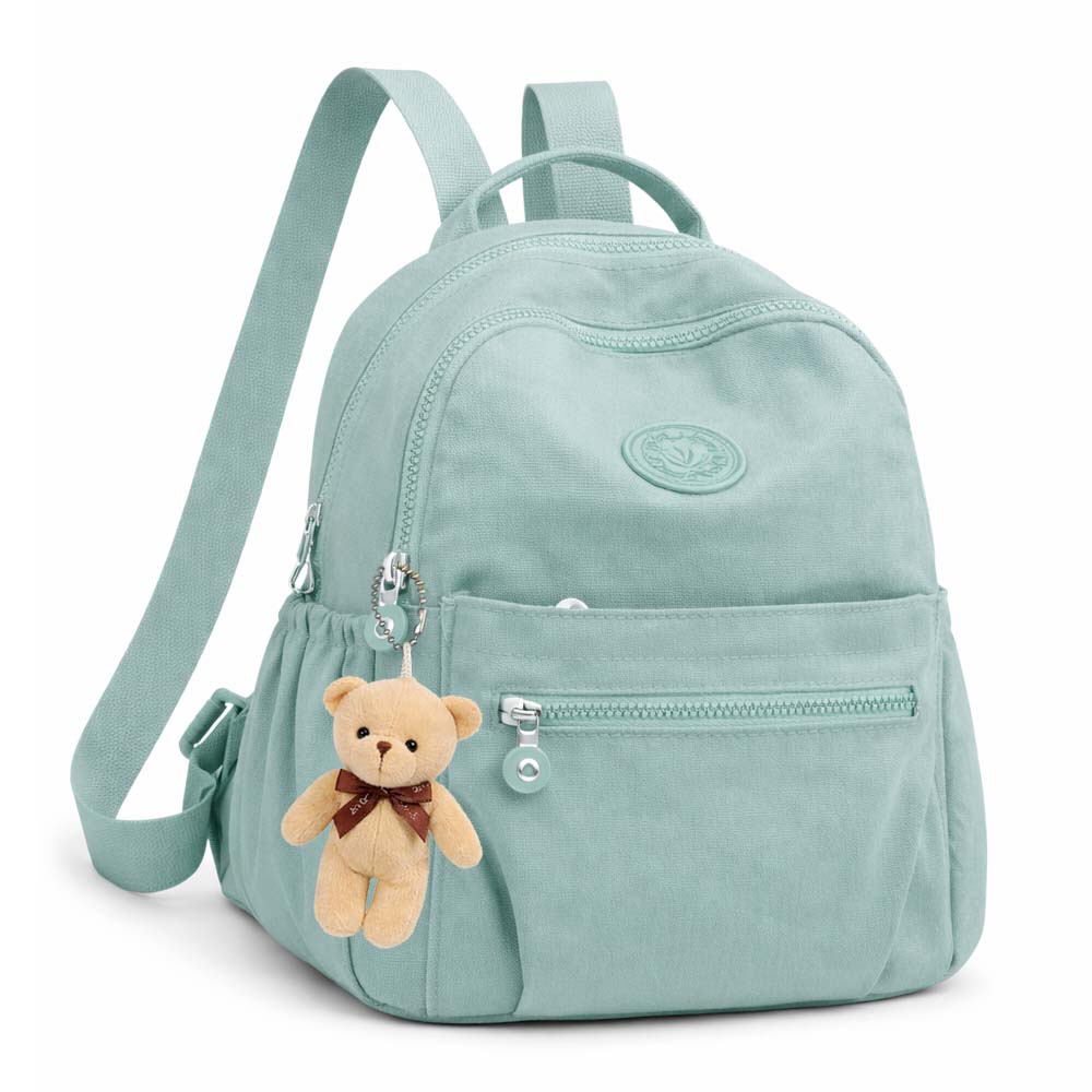 마켓제이영 곰돌이 키링포함 가벼운 데일리 백팩 23,000원