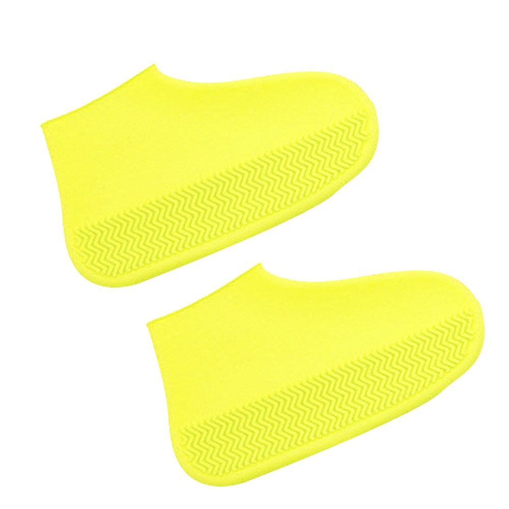 레인부츠 실리콘 방수 신발커버, 2세트, 옐로우 S 5,900원