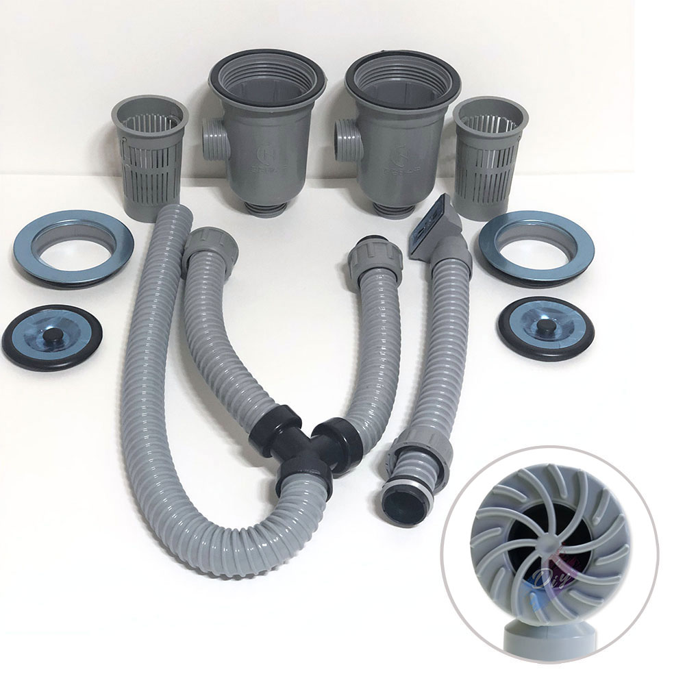 싱크대배수구 (소형1구,소형2구,대형1구) 세트 교체 부품 부속 9,000원