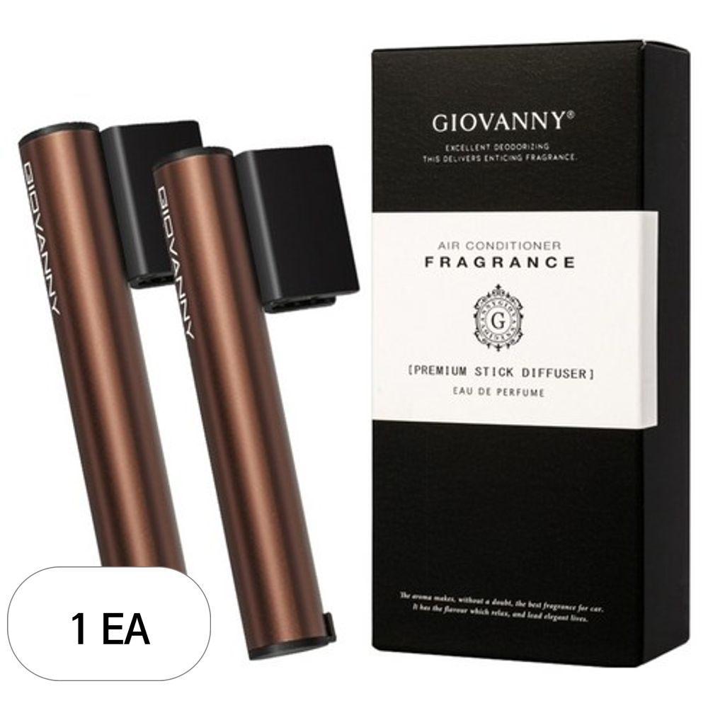 GIOVANNY 파워스틱 차량용 방향제 케이스 2p + 리필 5g 4p 26,150원