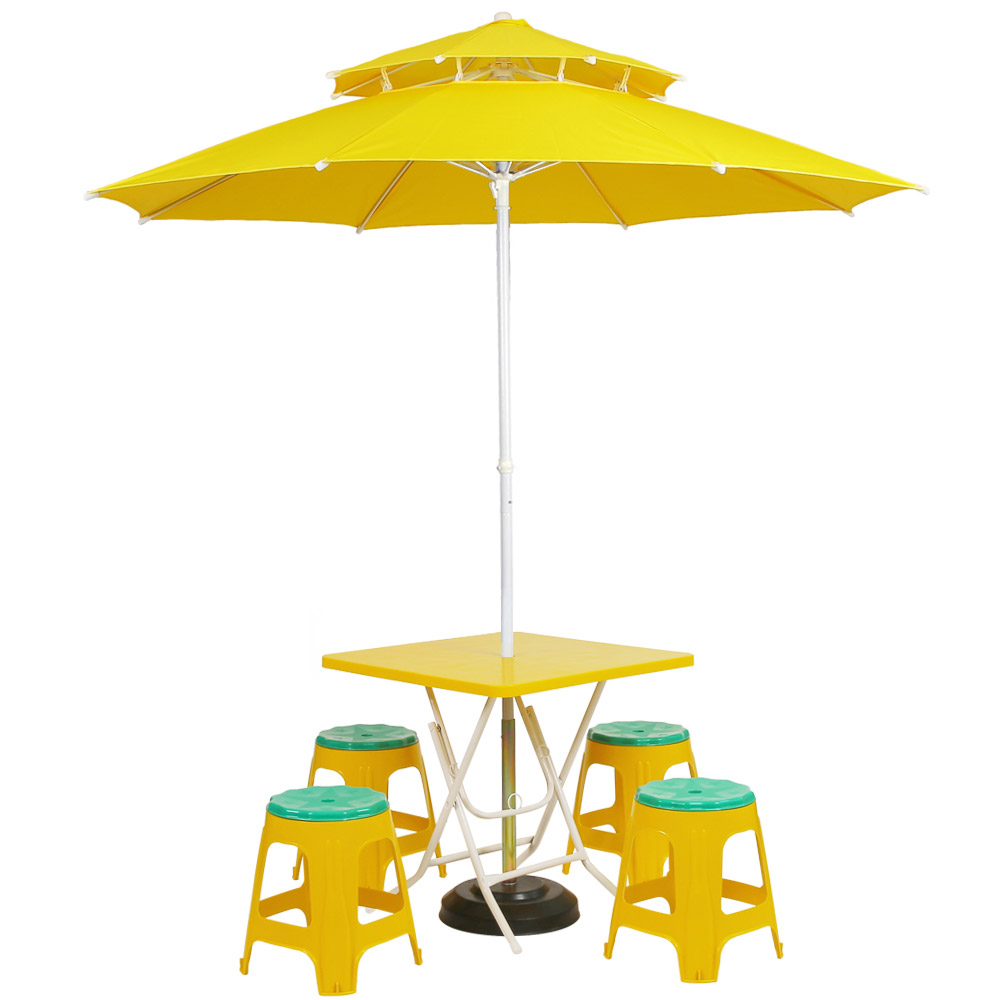 국산 특허 원터치 파라솔세트 (옐로우) 110,500원