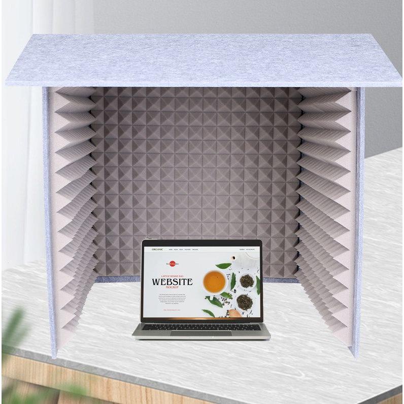 녹음 스튜디오 방음박스 보컬 가정용 장비 마이크 팝 방음부스 외부 흡음 59,100원