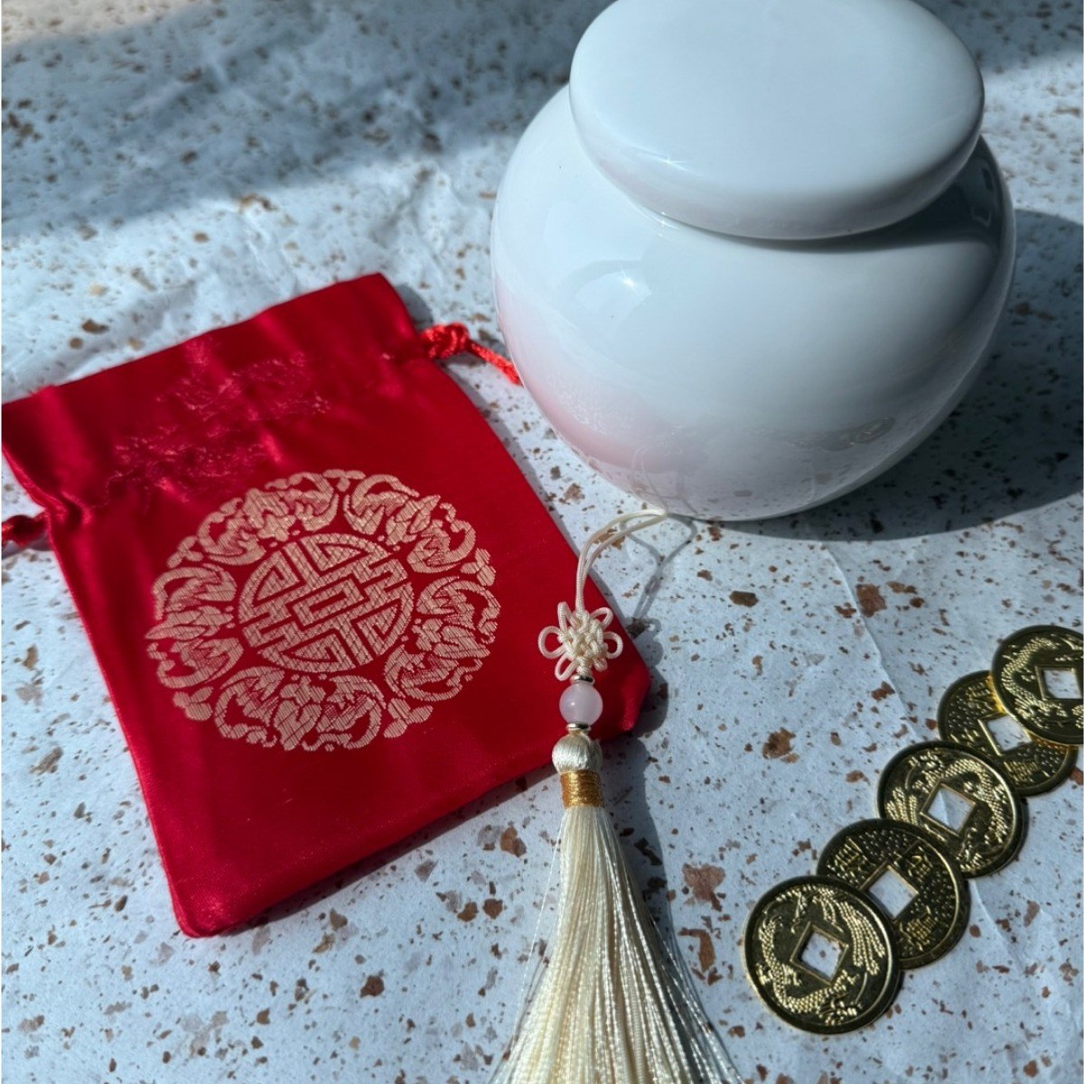 정운 재물 소금단지 복주머니 미니 항아리 액막이 현관 풍수 집들이 선물세트 19,800원