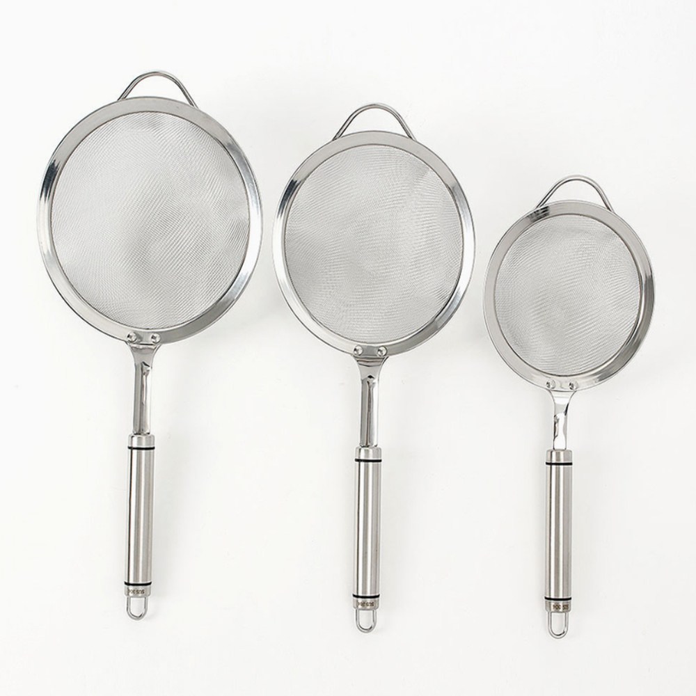 이샵 스텐 건지기 3종 세트 16/14.5/12.5cm 식품용 튀김망 업소용튀김채반 31,200원