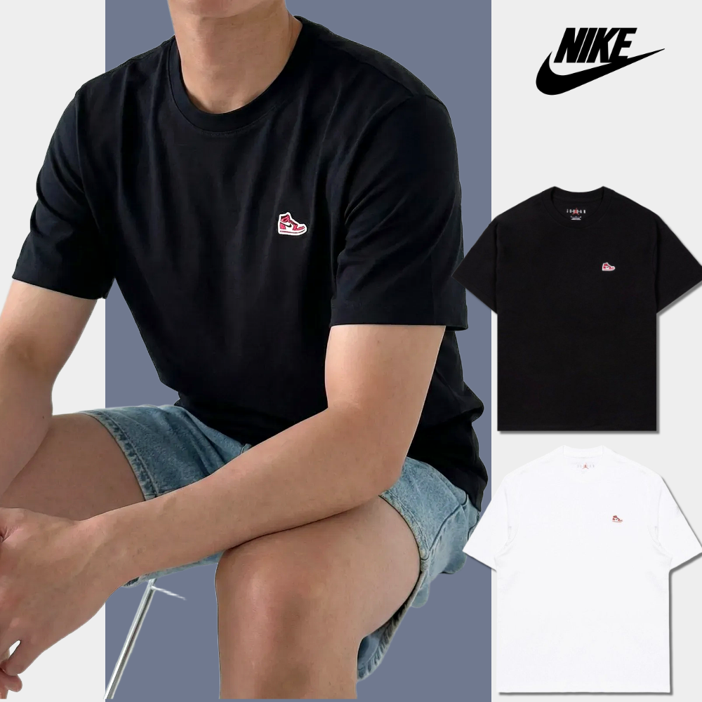 [당일발송] 나이키 NIKE 에어 조던 스니커즈 반팔 티셔츠 JORDAN 오버핏 여름 커플 반팔티 스포네틱 양말 42,000원