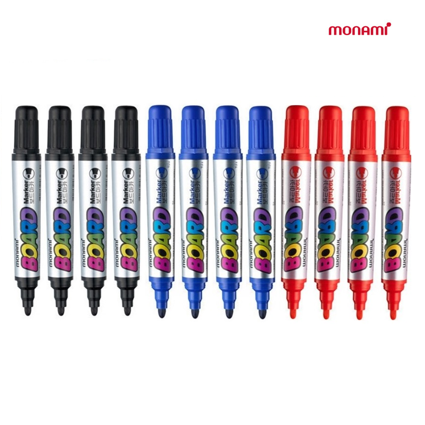 모나미 보드마카 블랙4개+레드4개+블루4개 10,490원