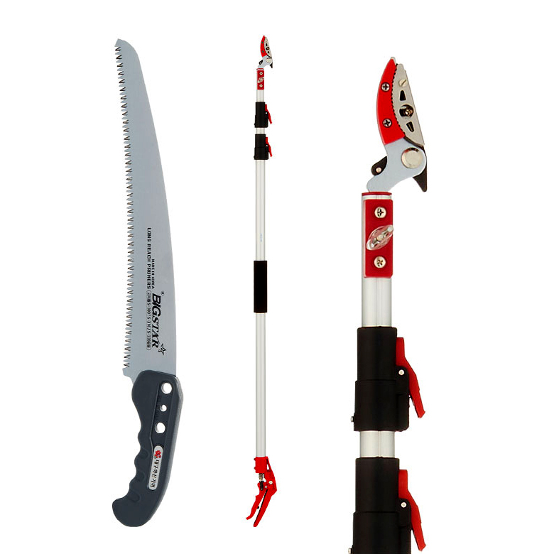 화신 3단고지가위 S-310 3단 3m 톱겸용 감따는가위 과일따기 열매따기 고지톱 전지톱 전지가위 58,000원