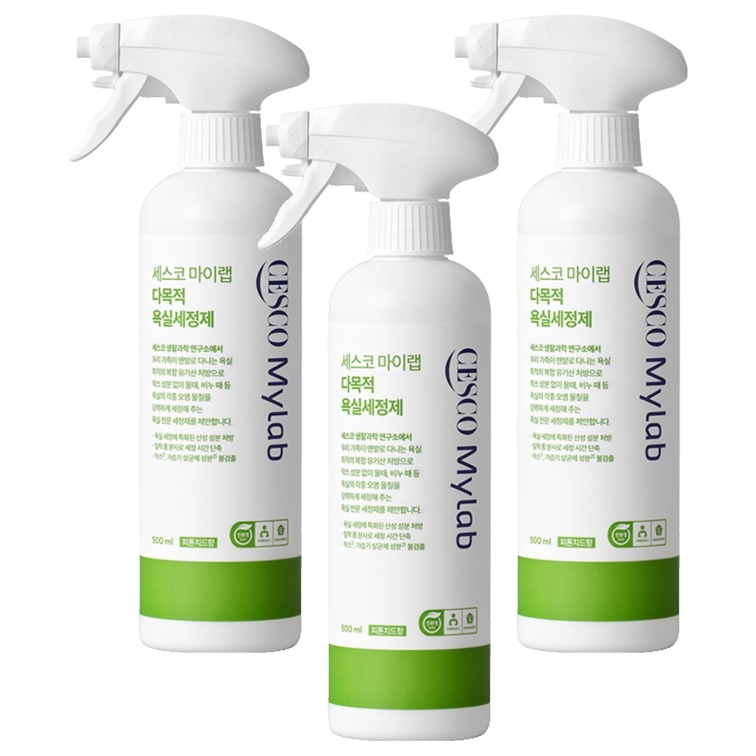 세스코마이랩 다목적 욕실세정제, 500ml, 3개 19,500원