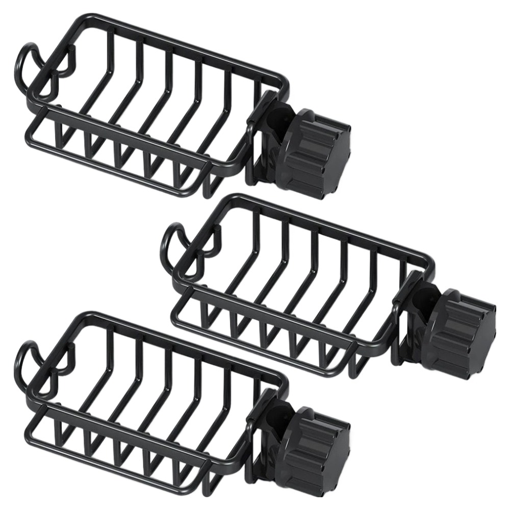 아케이바이 공중부양 고급형 물빠짐 수세미 거치대, 3개, 블랙 24,980원