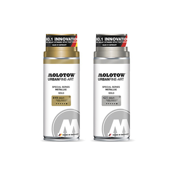 모로토우 스프레이 락카 메탈릭, 419 metallic gold, 400ml, 1개 13,600원