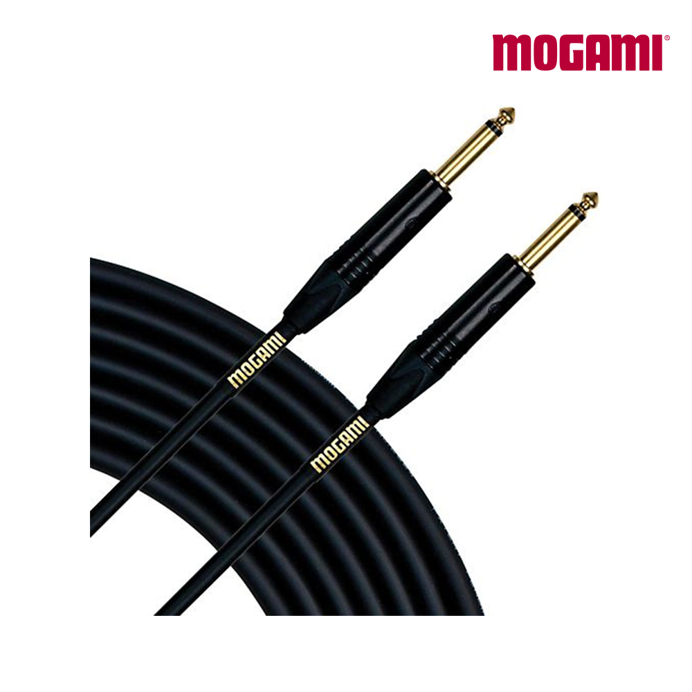 [MOGAMI] Gold 1/4" Unbalanced 모가미 TRS to TRS 스튜디오 프로 W2534 악기 케이블 10피트,18피트, 3m 55,000원