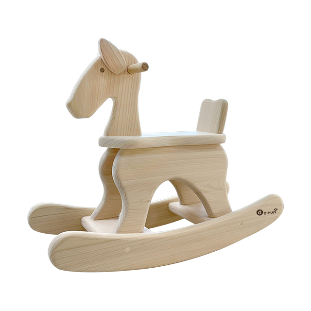 [국내생산] 편백 유아원목 흔들목마 실내목마, 원목, 1개 288,000원