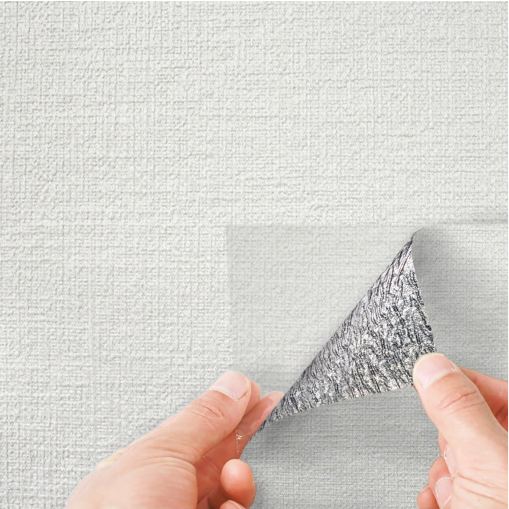 쿠셔니 붙이는 실크 단열 벽지 50cm x 20m 접착식 셀프도배, 웜그레이 52,090원