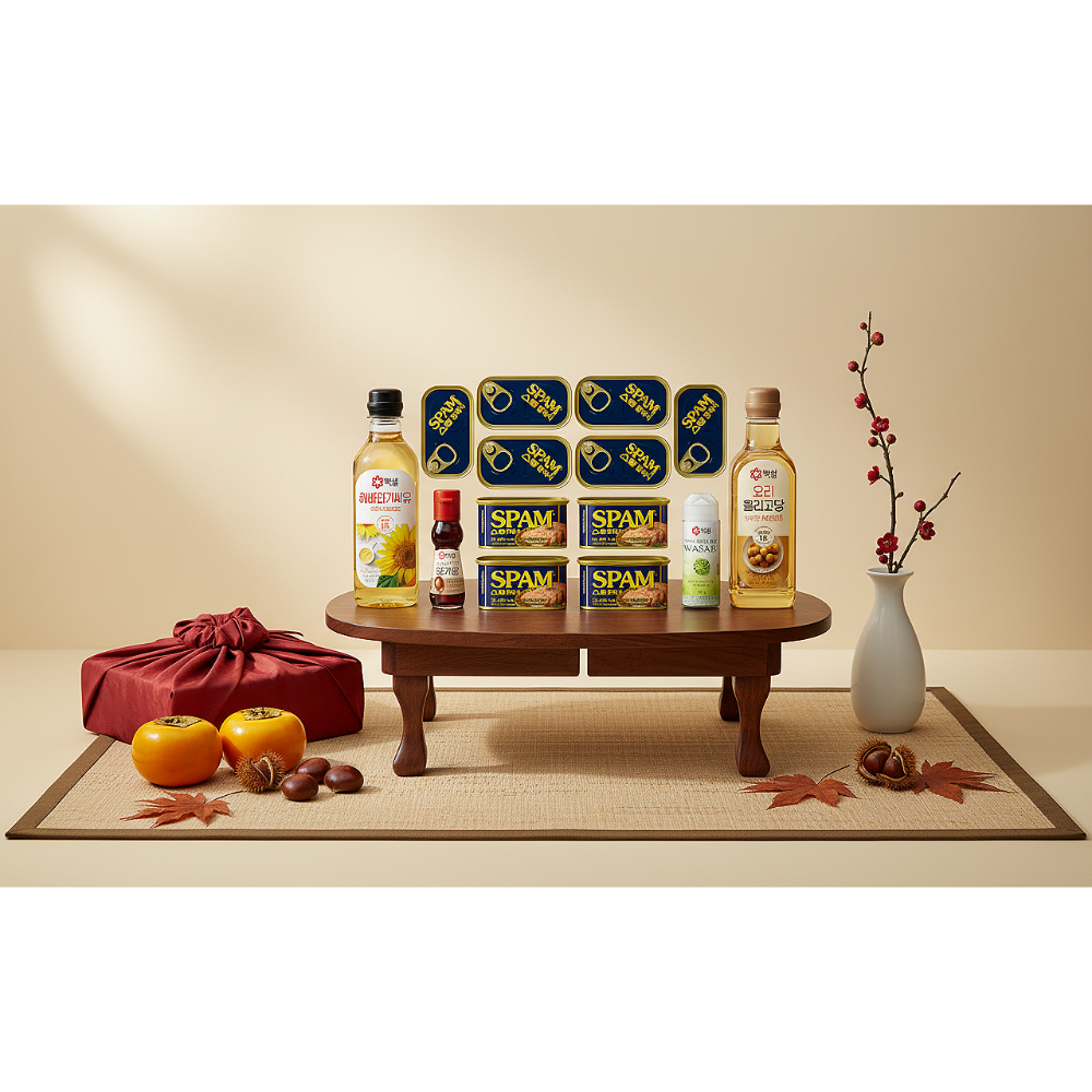 [명품명절선물세트] 스팸 스마트초이스 M호 4세트 229,900원