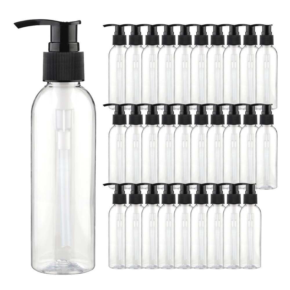 블랙캡 디스펜서 투명 150ml 30개 플라스틱 공병 소분병 여행 화장품용기, 본상품선택, 30개 14,500원