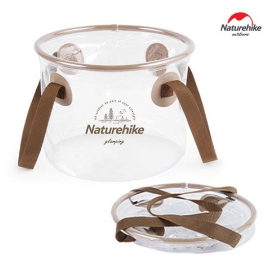 네이처하이크 캠핑 투명 설거지통 식수 방수 바스켓 바구니 10L 20L 13,000원