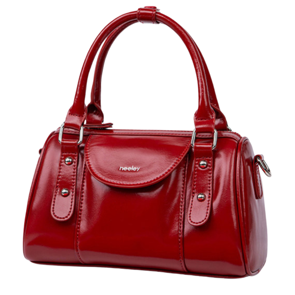 김혜윤 가죽 토트백 루비레드 숄더백 2way 132,000원