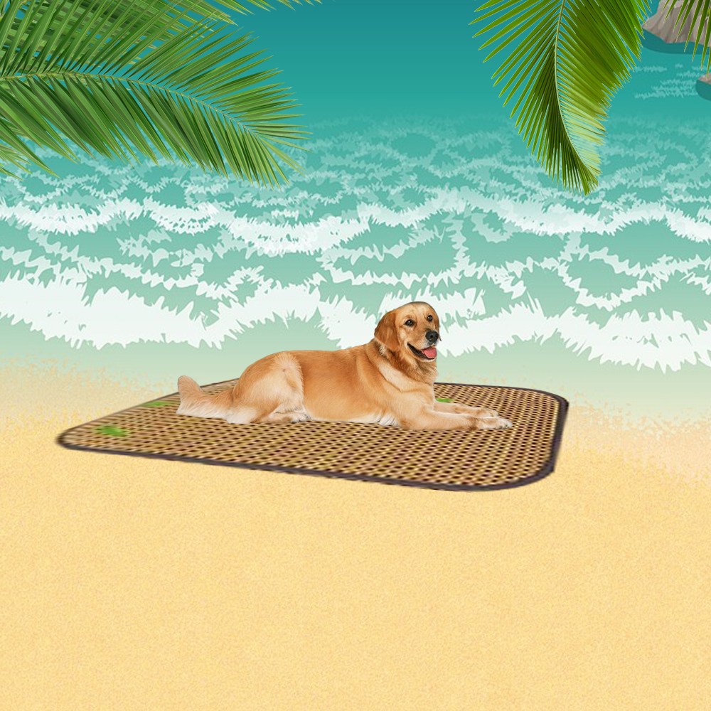도매창고 대나무 강아지 시원한 쿨매트 천연 여름용 여름 방석 애견 아이스 쿠션 시트 돗자리 피크닉 1,440원
