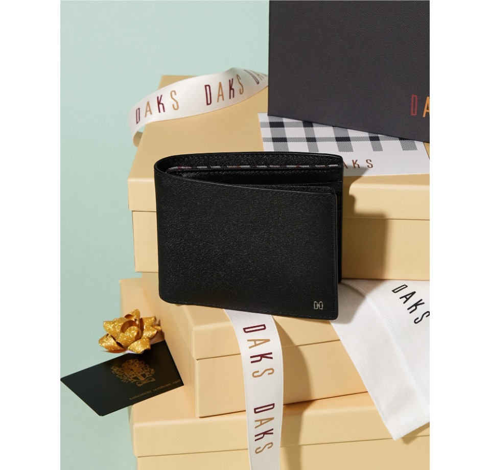 닥스 [선물포장재증정][반지갑]블랙 가죽 미니 DD로고 내부 체크 패턴 라인 포인트 YMDBWA6E975BK 148,400원