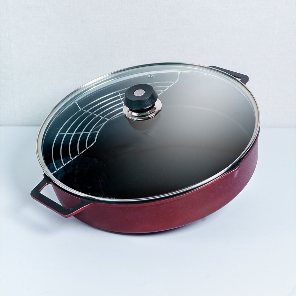 [국산] 퀸센스 IH 인덕션 냄비형 그리들 세트 깊이 7cm, 1개, 36cm 49,800원