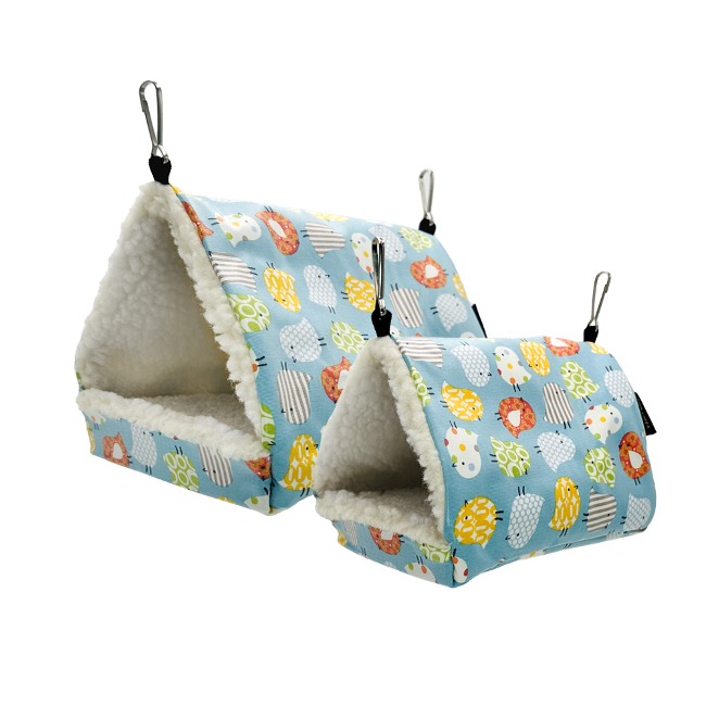 퀘이커 아늑한 돔형 포치 앵무새침대 조류용품 쉼터 코뉴어 카이큐, 1개 14,950원