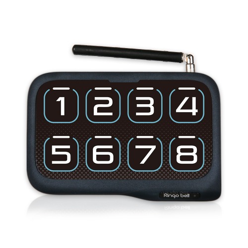 다목적 무선 산업용 멀티기능 8버튼 GST-M8 무인 I/O 연동 설비모니터링 3V 12V 24V 드라이 입력접점 4버튼 작업자 관리자 호출벨, 1개 80,000원