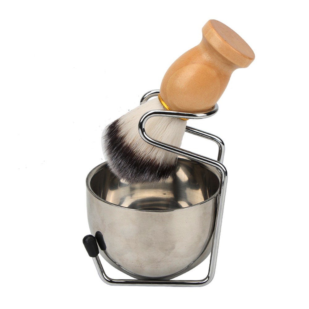 쉐이빙 클래식 면도기 세트 면도 용품 비누그릇 솔 받침대 거치대, 1세트, 브러쉬그릇세트 11,800원