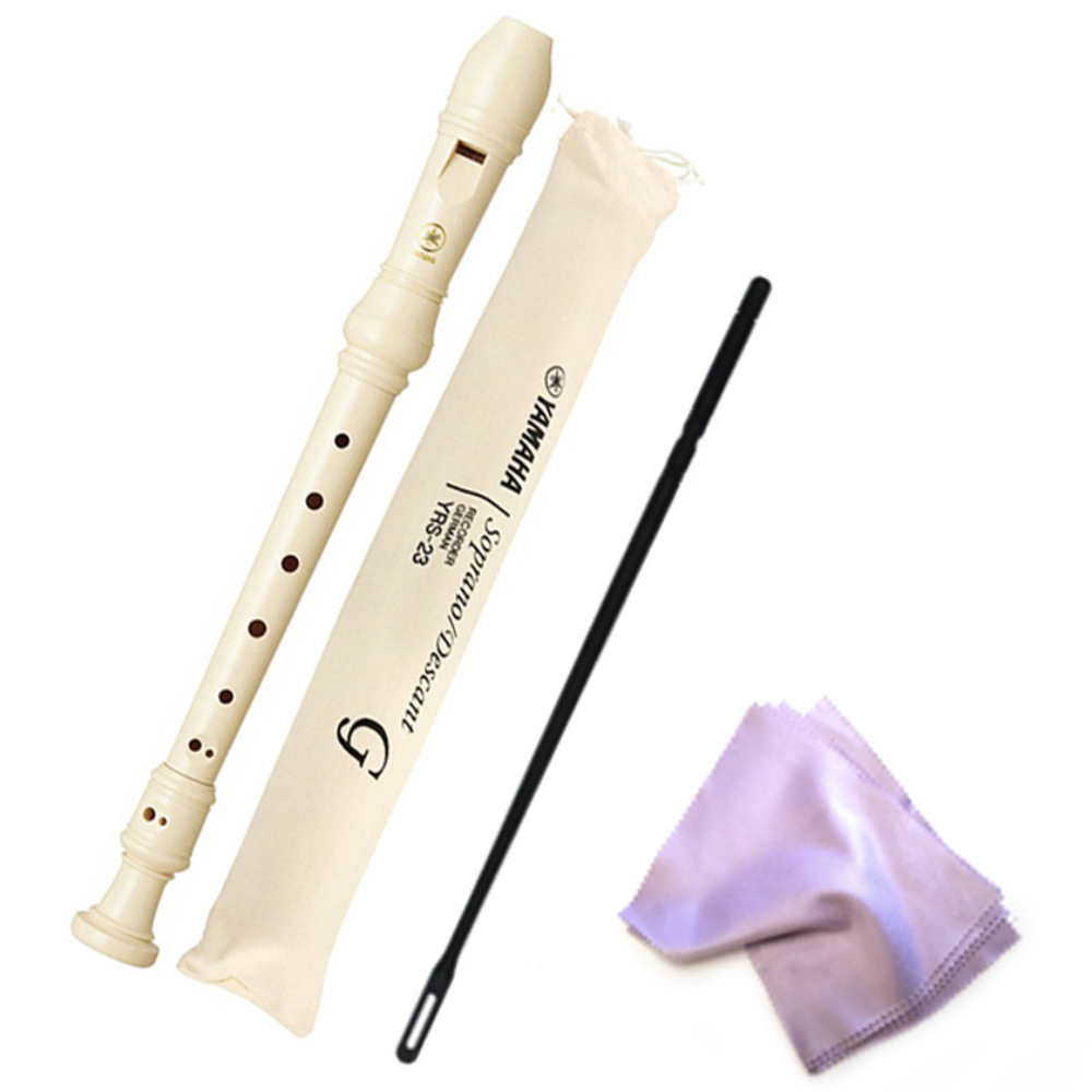 야마하 소프라노 리코더 YRS23G 저먼식 + 악기천, 1개 8,300원