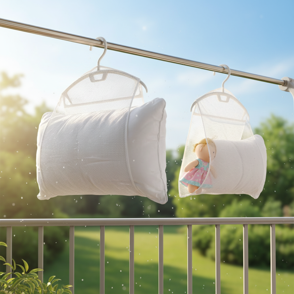 소요샵 다용도 걸이형 건조망 2p, 아이보리 4,300원