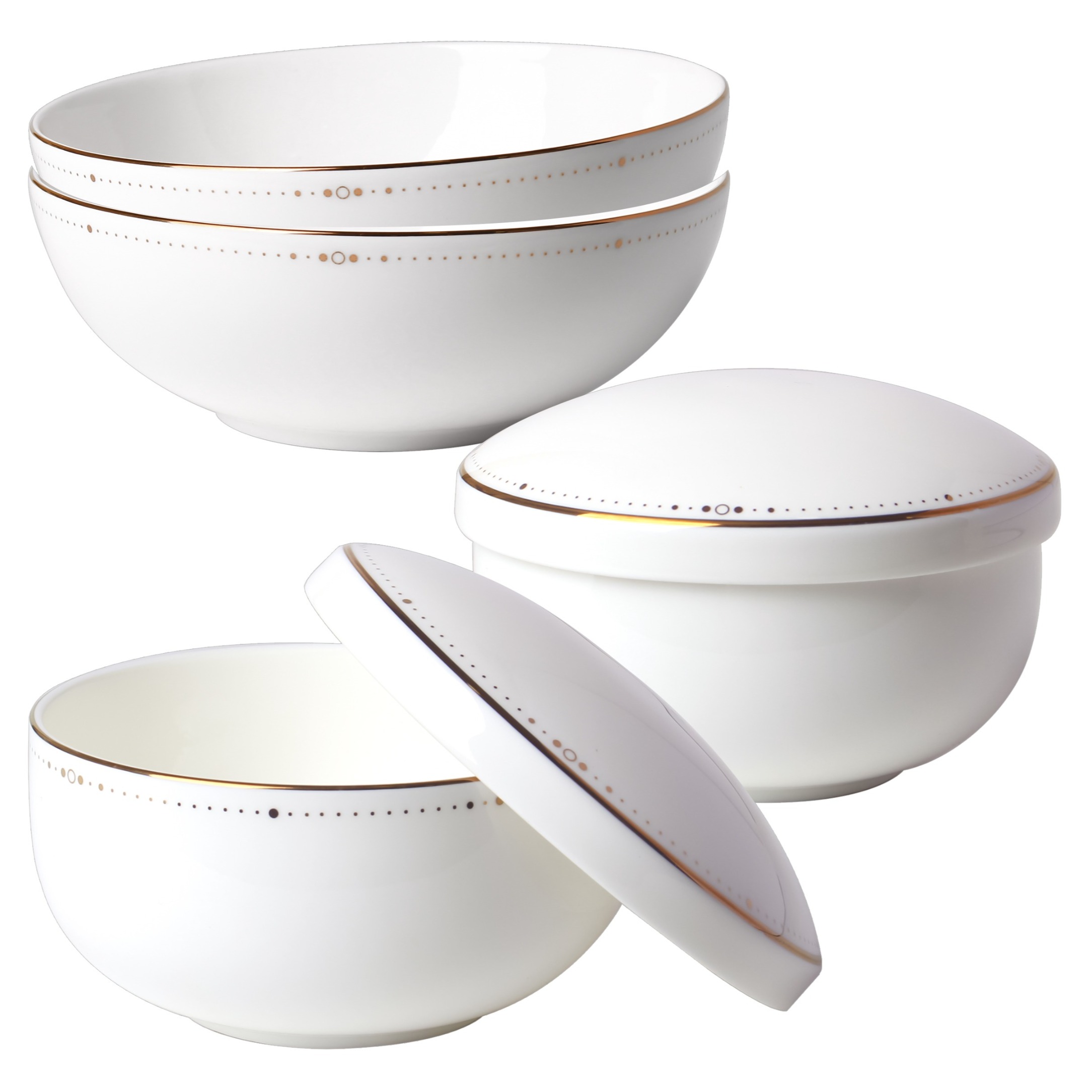 한국도자기 골드위시스 2인 단반상기 세트 6p, 골드라인, 1세트, 공기 2p + 공기 뚜껑 2p + 대접 2p 119,000원