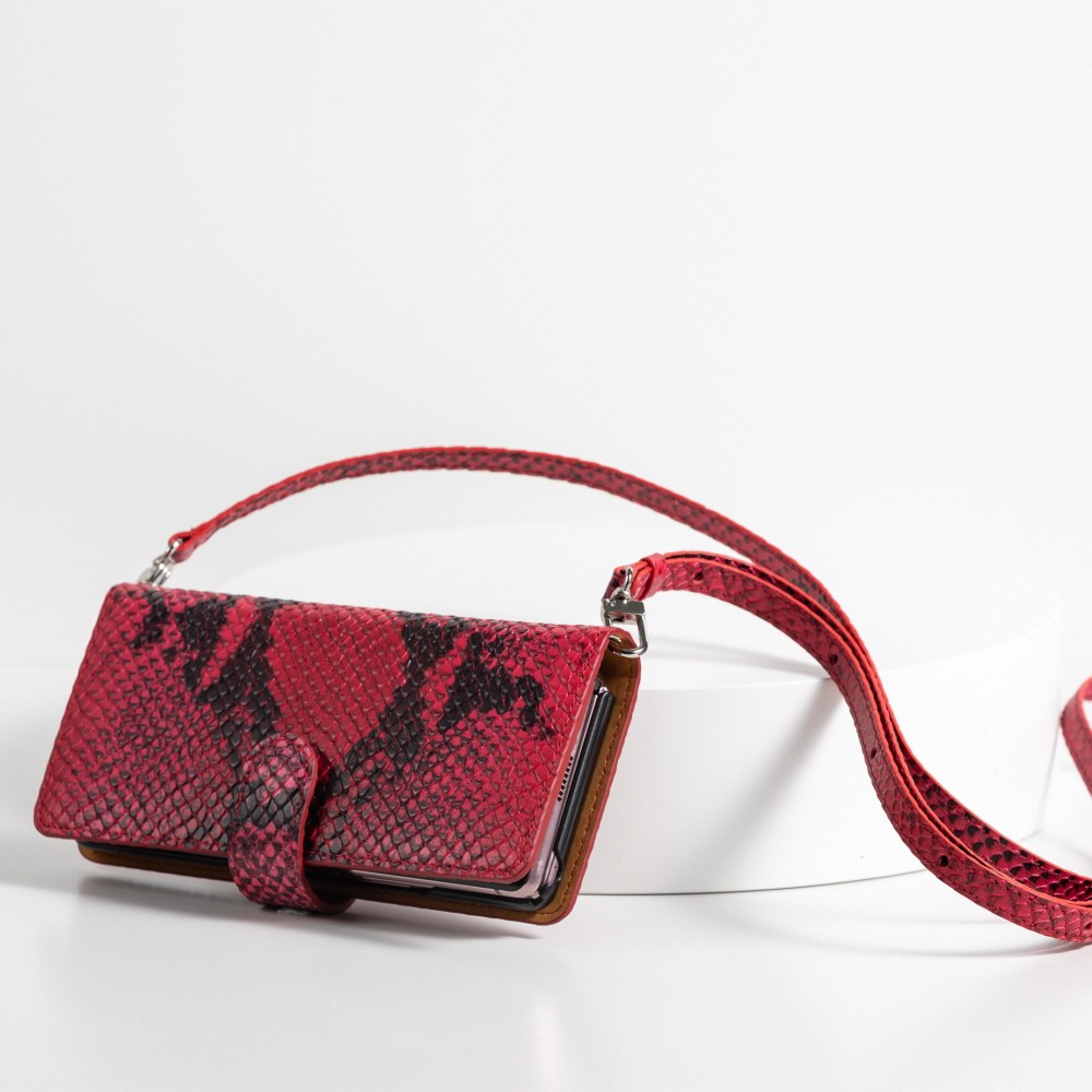 본아띠 제니스 아나콘다 천연소가죽 지갑형 케이스+긴 크로스 줄 갤럭시 S26 플러스 울트라 64,600원