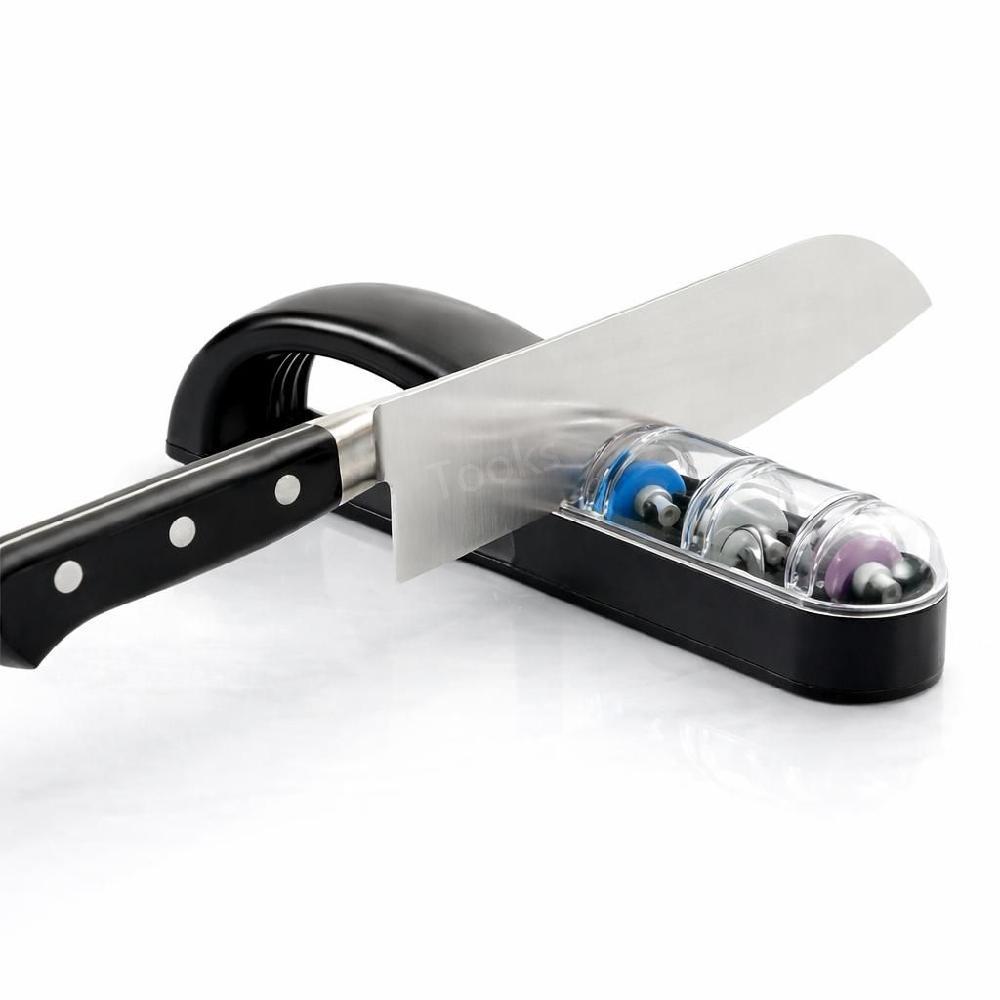 브리토 칼갈이 부억칼 연마기 숫돌 워터 3단 샤프너 일본제 주방 가정용 M-151 46,300원