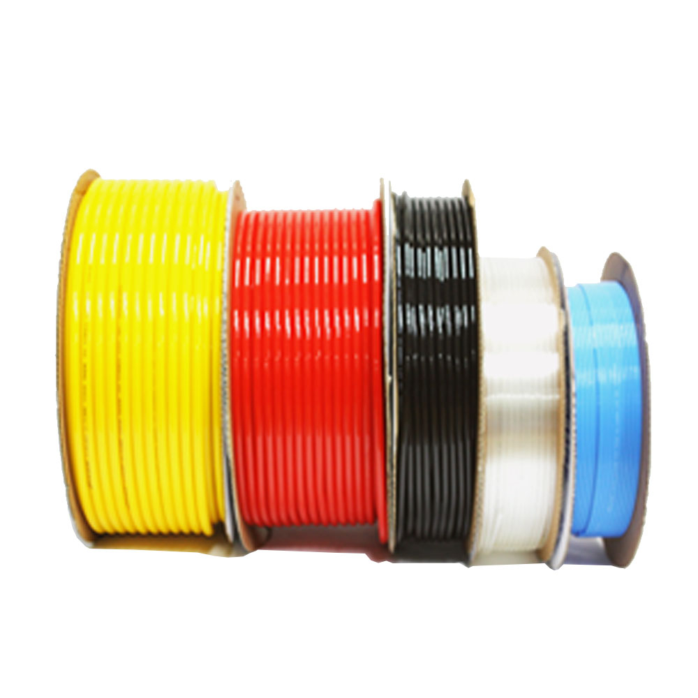 지산 폴리우레탄 호스 1m 재단판매 12x8mm 흑색 에어호스 1,100원