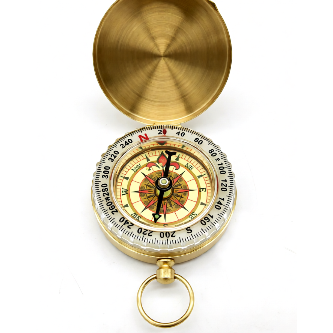 구리 나침반 야외 등산 다기능 야광기능 7,800원