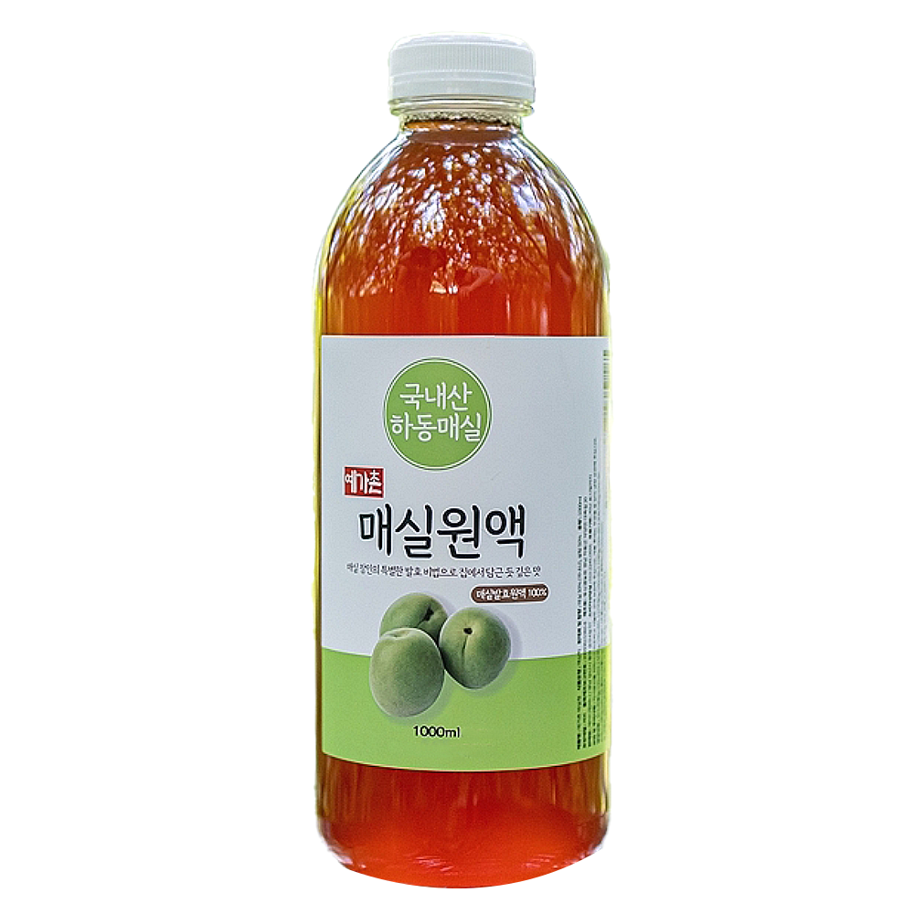 예가촌 100% 하동 국산 발효 매실원액 13,390원