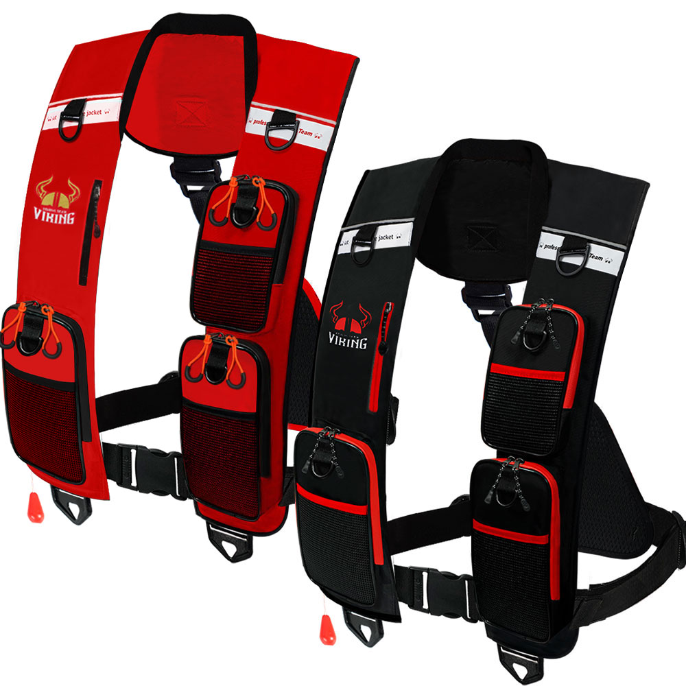 KC인증 티모스포츠 바이킹 3포켓 바다 선상 배 낚시 3가지 자동팽창식 구명조끼 95,990원
