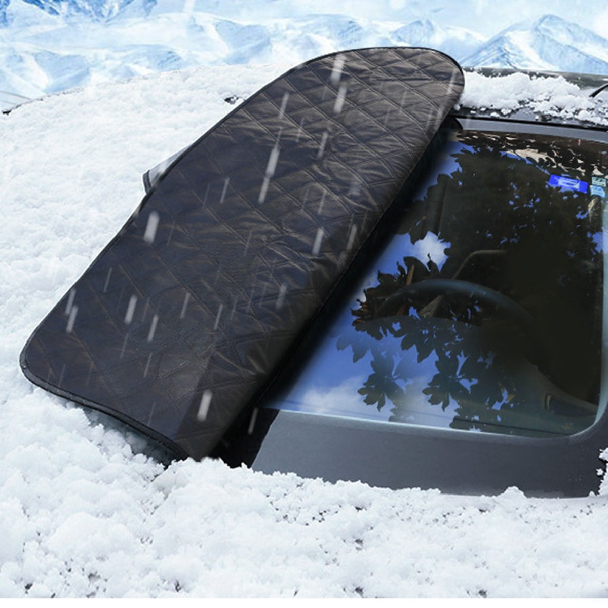 홈밸류언스 차량용 앞유리 성에 방지 커버 (전용파우치 포함) 6,500원