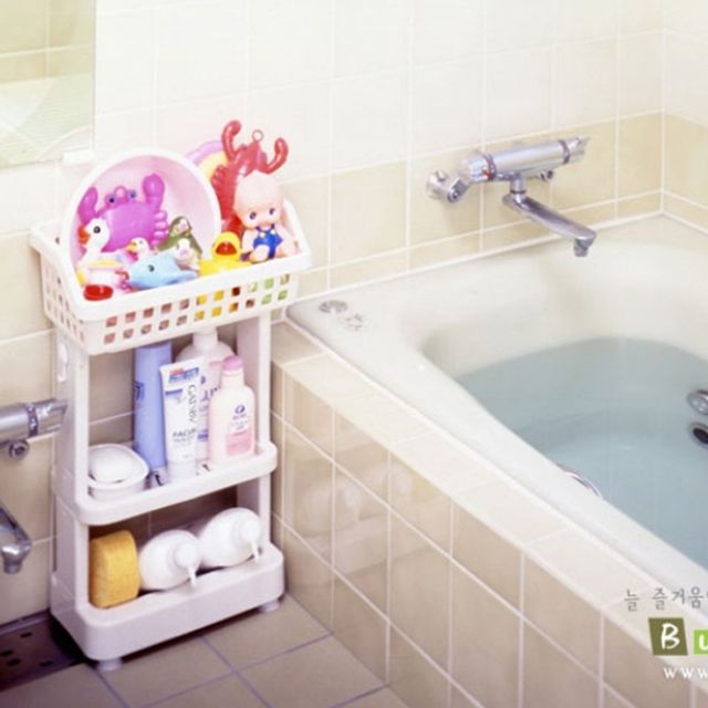 일본 일본 3단 욕실정리대(정리선반 정리함) 욕실정리대 욕실정리 정리선반 정리함 욕실용품+셀러팩토리Shop 65,720원