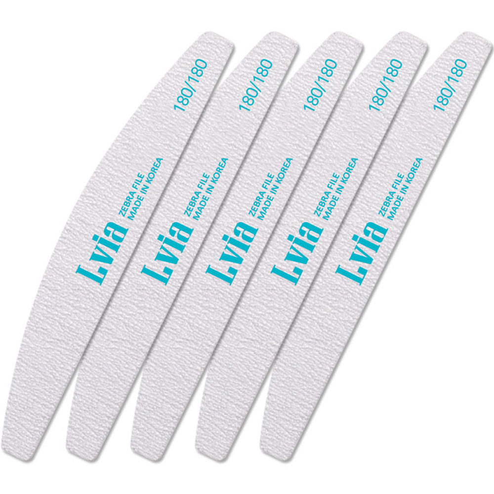엘비아 180 지브라 고급 반달 손톱 파일 8,100원