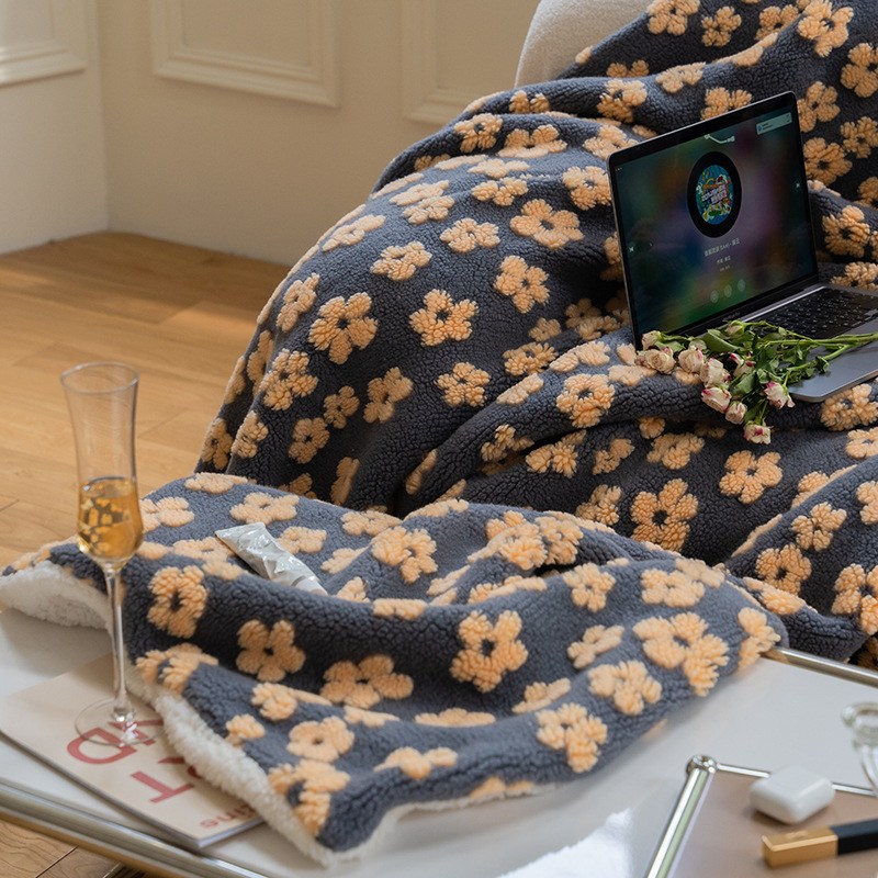 플라워 양털 소파 두꺼운 담요 블랭킷 무릎담요 108,000원