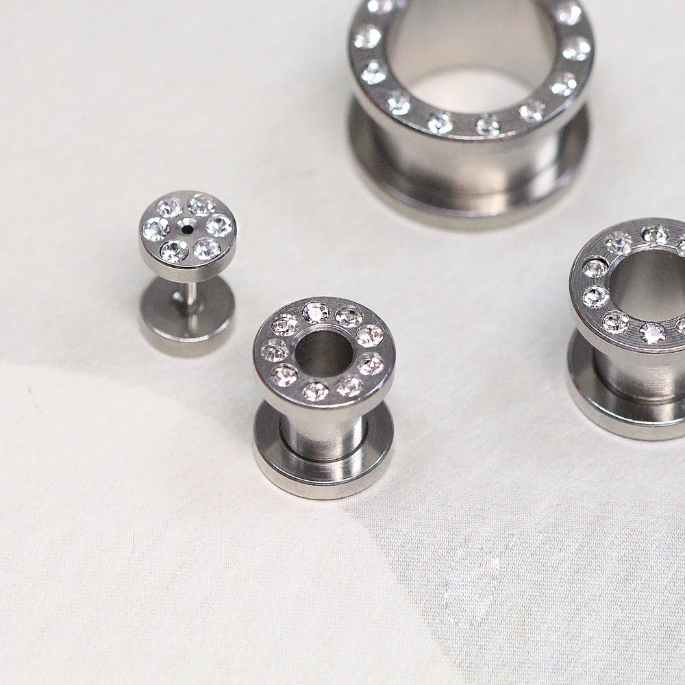 매드킨 [PH-286] 스톤 후레쉬터널 피어싱 12,500원