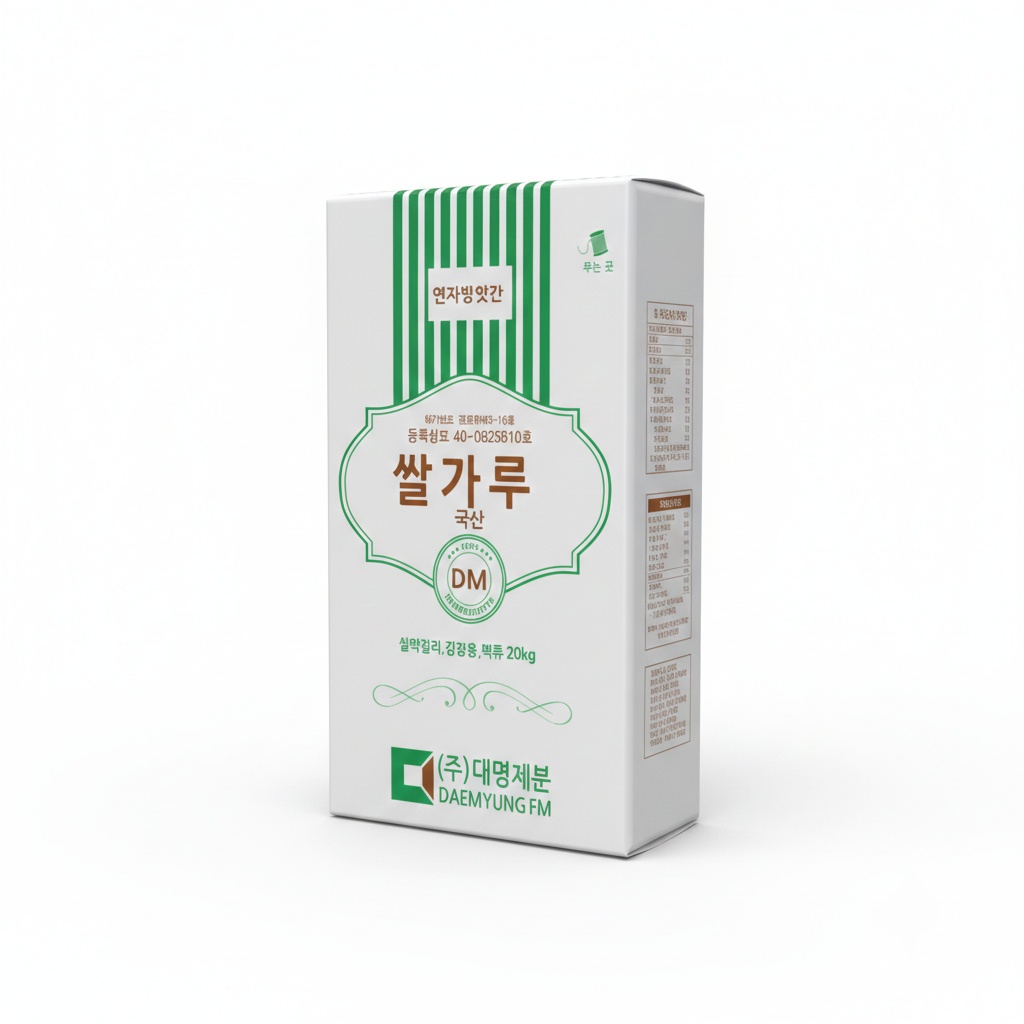 대명제분 국산 쌀가루 100% 20kg/포 108,730원