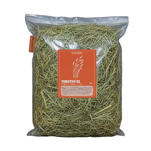 [티모시 1번초] 살살녹는 소프트함 1kg 토끼 건초 기니피그 친칠라 햄스터, 1kg, 1개 17,400원