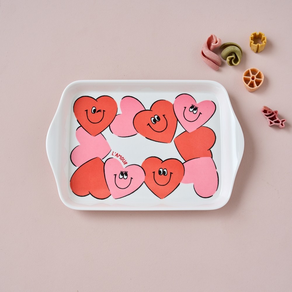 모던하우스 러브투게더 멜라민 핸들사각접시 러브 PL0125037 6,900원