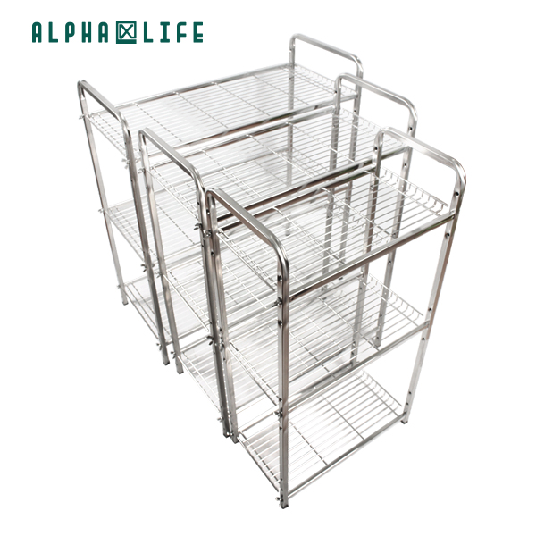 알파라이프 스테인레스 진열대 (조립식), 1개 63,500원