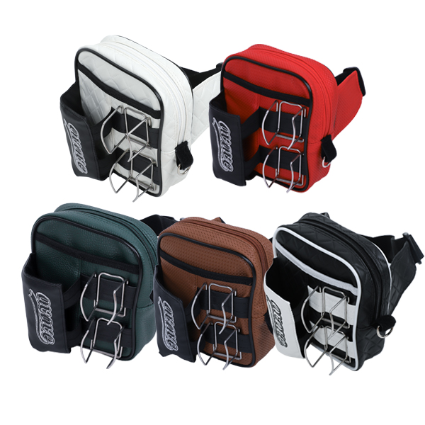 [어베이브] 파크골프백 솔리드 힙색 파크골프 파우치 가방, 블랙, 1개 39,800원