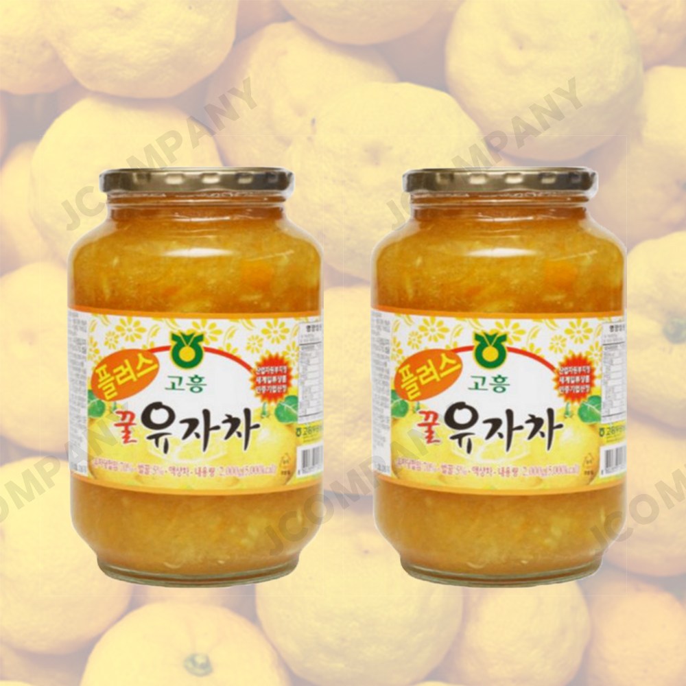 이키로 고흥 농협 꿀 유자차, 2kg, 1개입, 2개 27,840원