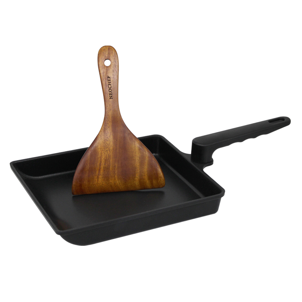 네오셰프 인덕션 IH 사각 에그팬 + 옻칠 나무주걱 세트, 23cm, 1세트 22,900원